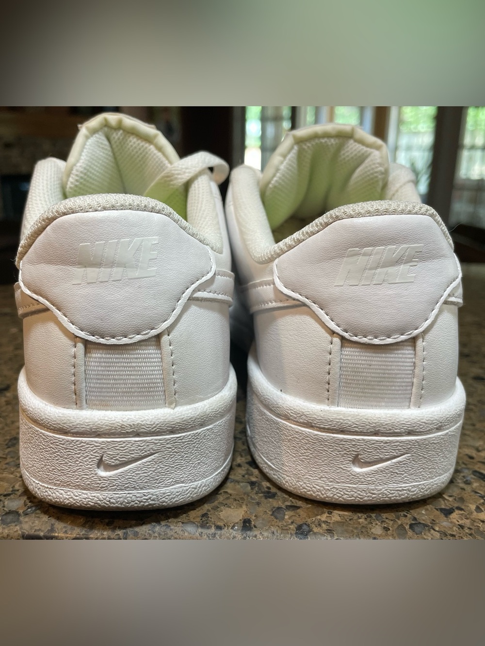 Nike Court Royale 2 Women’s Sz 7.5 Next Nature White Low-Top Leather Sneakers - Picture 6 of 11